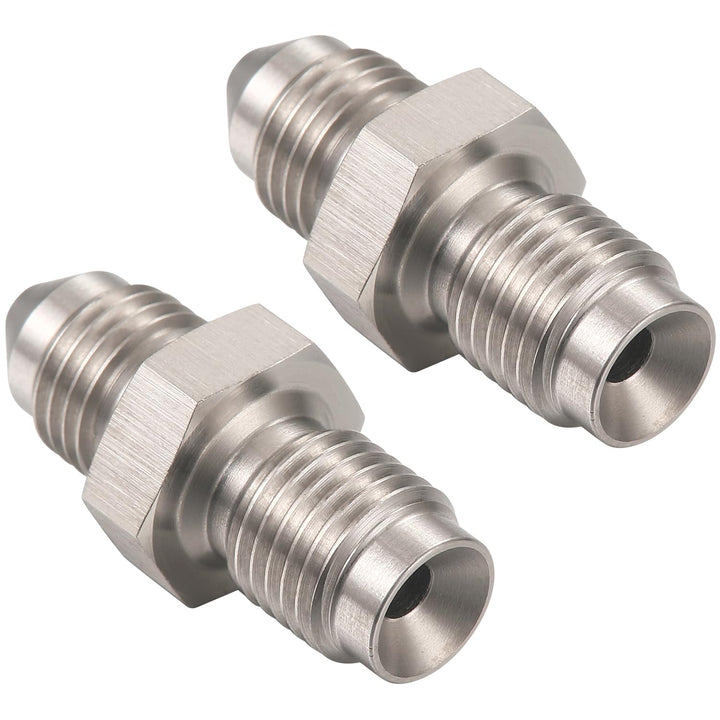 Podavelle adapter pack front view showing durable stainless finish and secure fittings