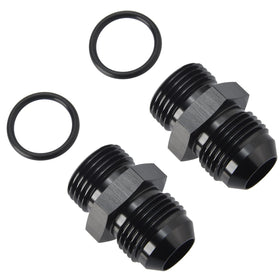 Podavelle adapter installed on a fuel rail demonstrating compatibility and fit
