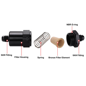 Podavelle installed on vehicle fuel line demonstrating easy integration and flow benefit