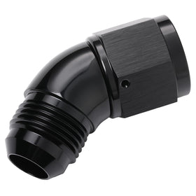 Podavelle side profile showing 45° orientation for improved hose routing and clearance