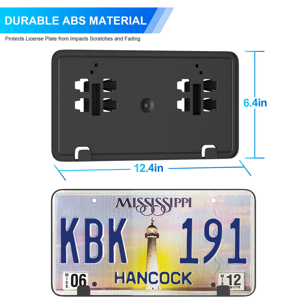 Podestaa bracket mounted on F-150 front showing clean appearance benefit