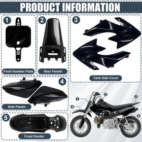 Podoy rear fender close-up highlighting durable ABS and splash resistance