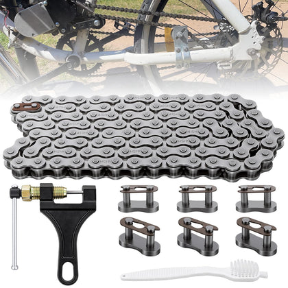 Podoy front packaging showing complete 415H chain kit and tools for easy replacement