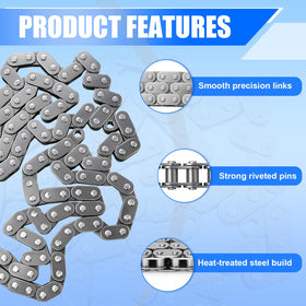 Podoy master links arranged ready for installation and convenient spare parts