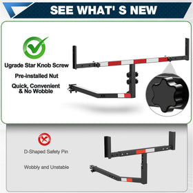 POFENZE beside person showing scale and easy-install benefit