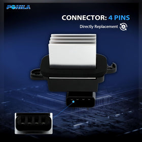POHILA resistor in box with instructions showing ready-to-install packaging