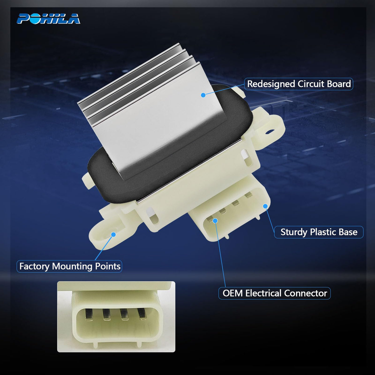 POHILA packaging and label showing OEM reference numbers for confidence