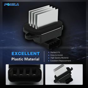 POHILA resistor next to ruler scale comparison showing correct fitment dimensions