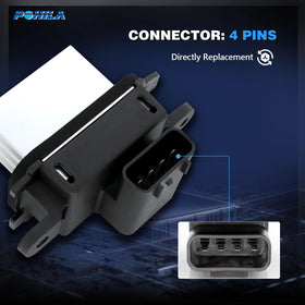 POHILA resistor side profile showing reinforced material and heat-resistance construction