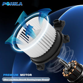 POHILA component scale comparison illustrating accurate OEM-dimension fit