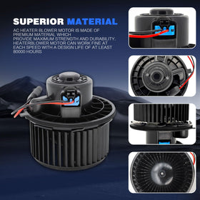 POHILA fan cage balance detail, reduces noise and improves long-term reliability