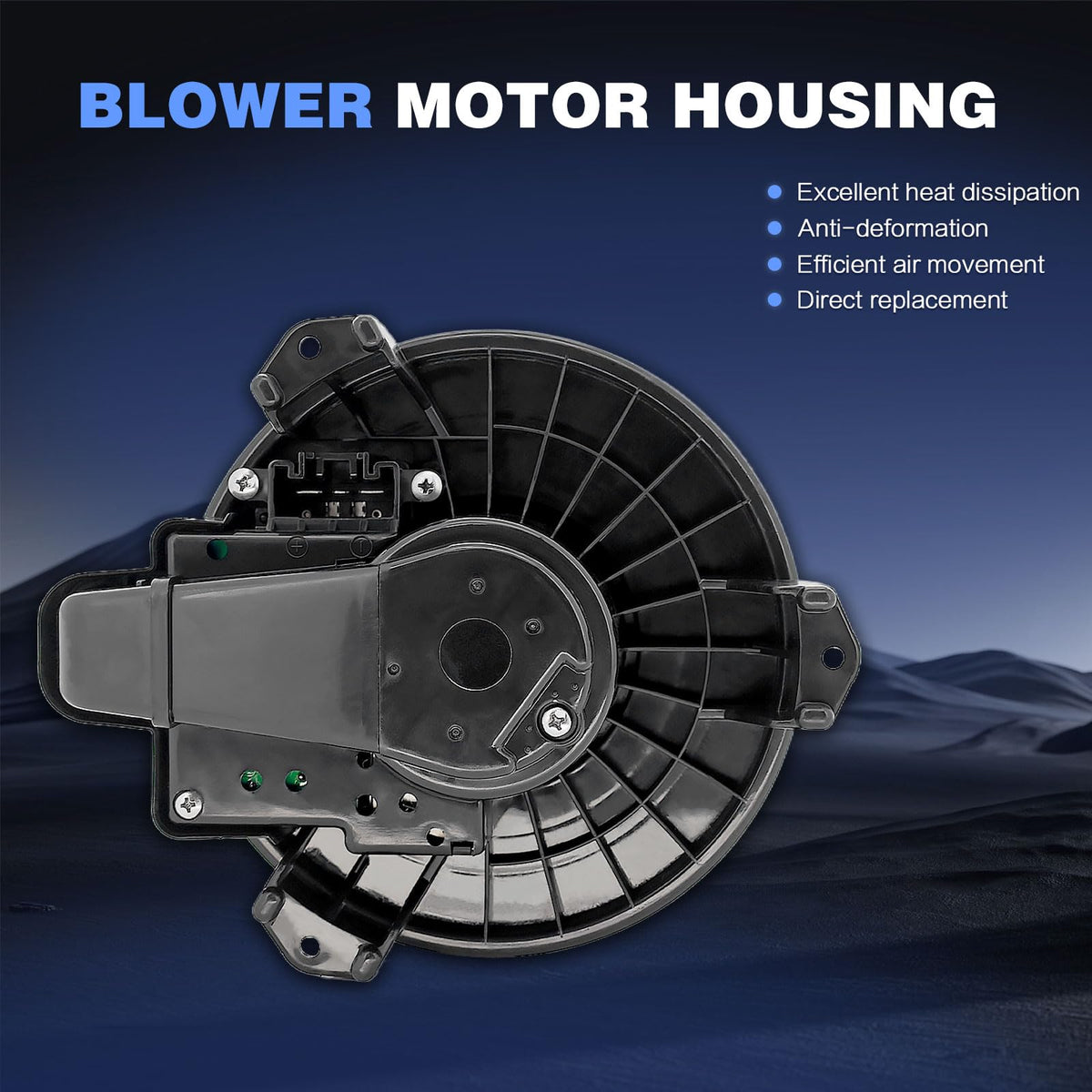 POHILA unit installed in blower housing demonstrating direct-fit replacement advantage