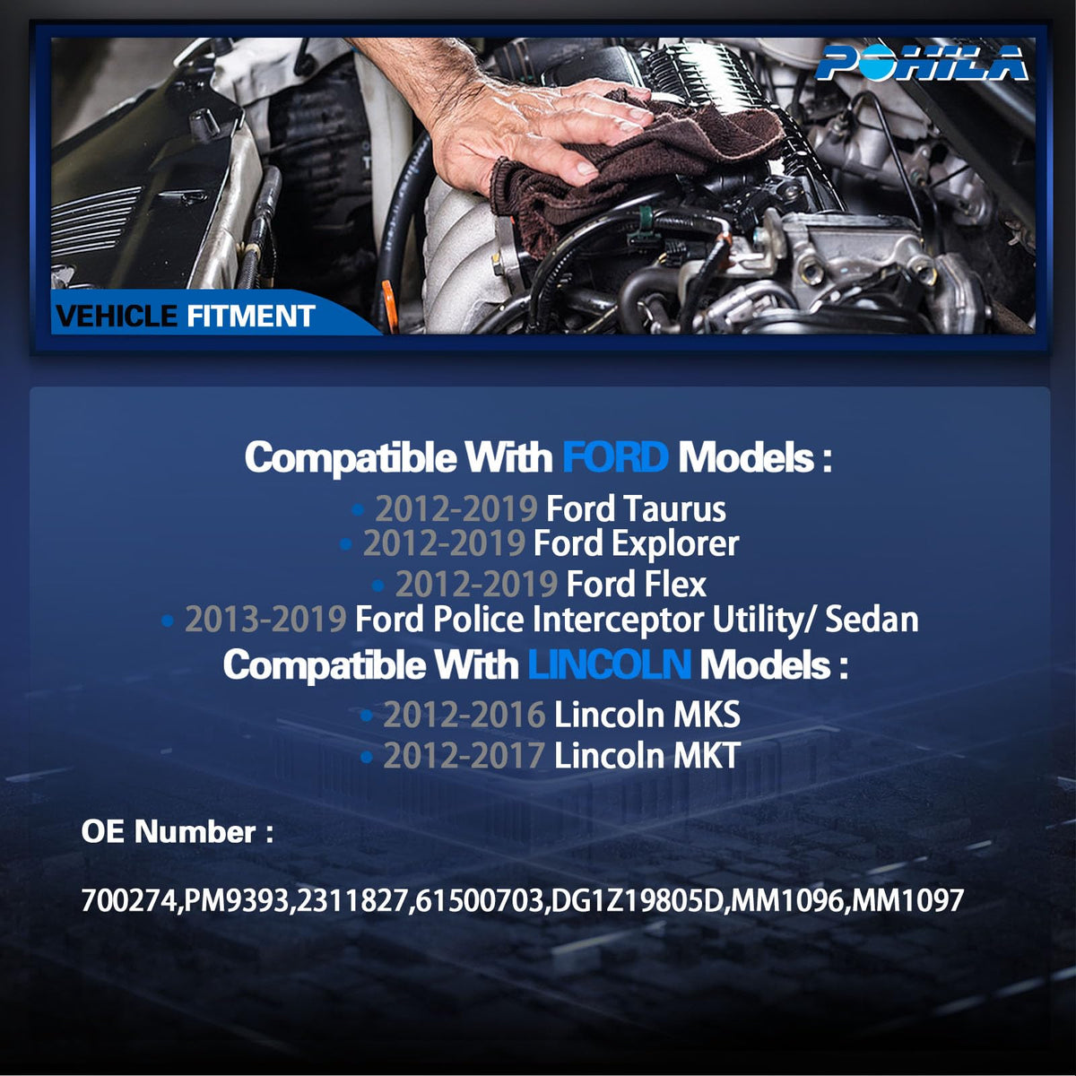 POHILA motor core closeup showing quality windings and durable steel