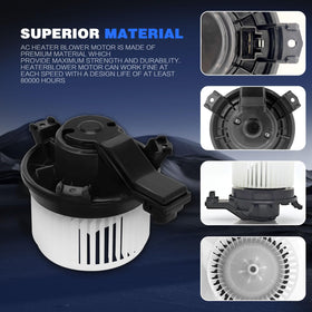 POHILA motor side profile displaying compact design for direct installation