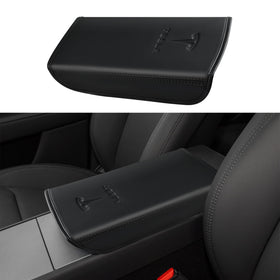 POKUNG front view of center console cover showing precise fit and protection