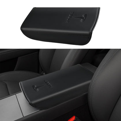 POKUNG front view of center console cover showing precise fit and protection