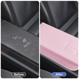 POKUNG installed on Model 3 Highland console showing a precise fit and comfort