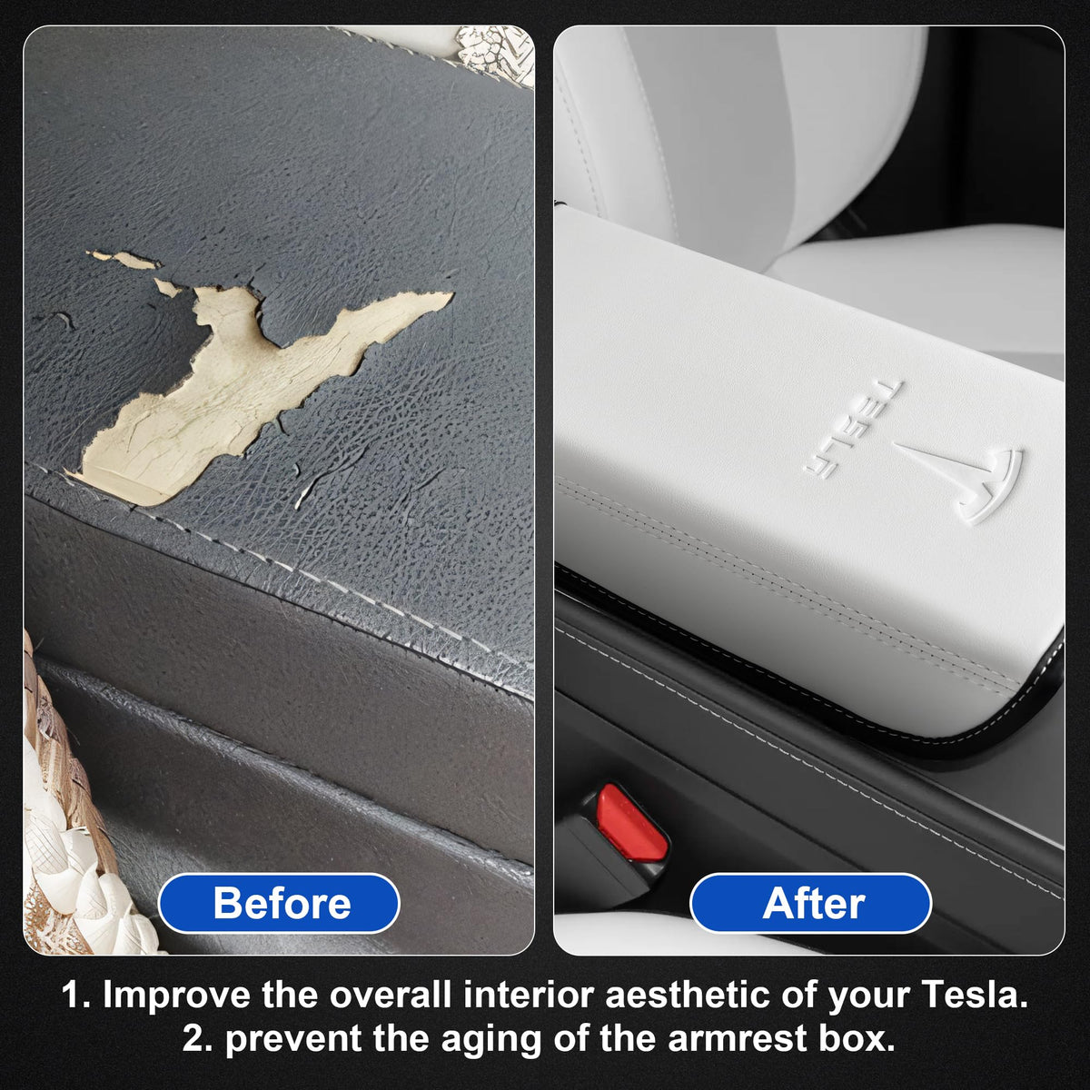 POKUNG close-up of white PU leather texture highlighting durable scratch resistance