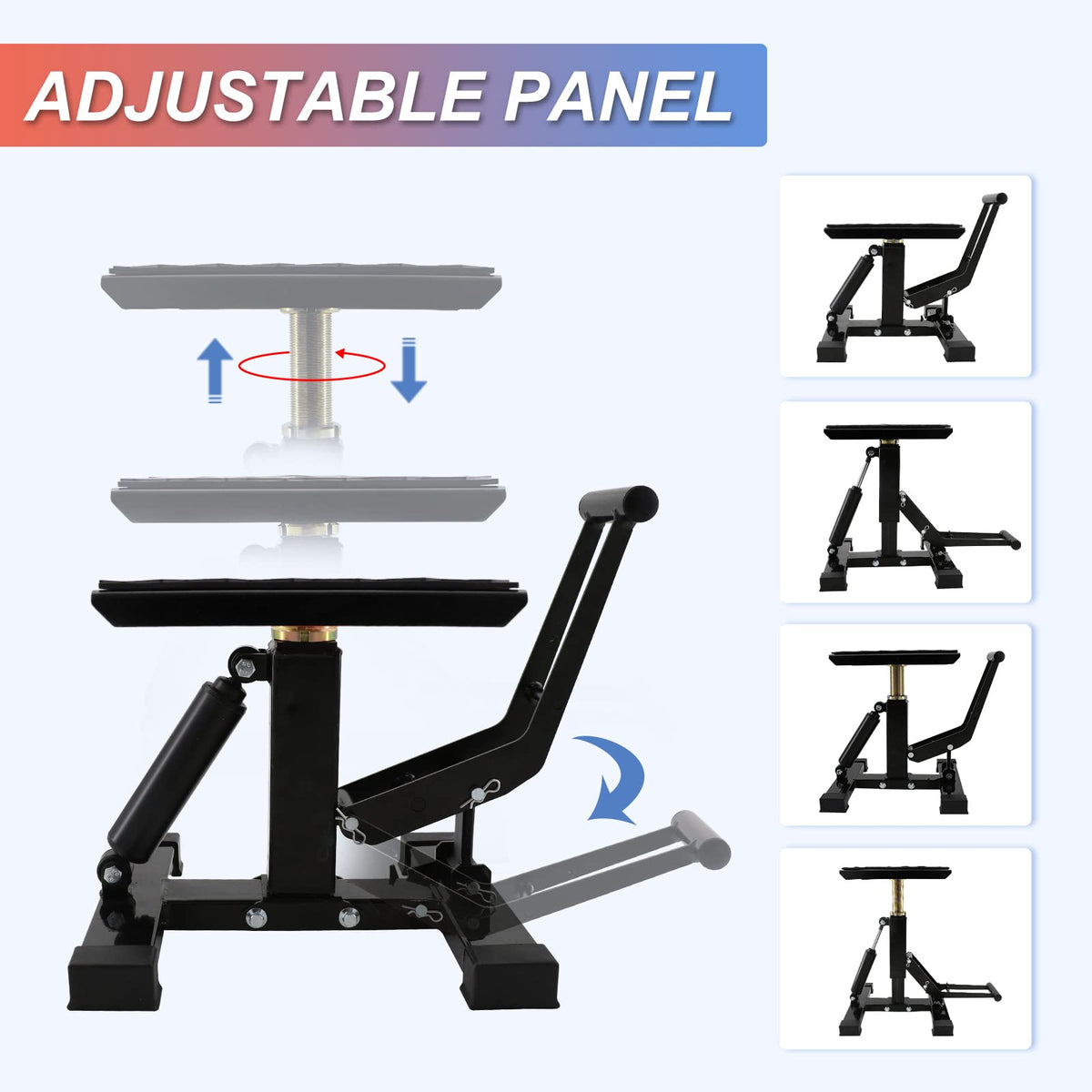 POLARBEAR compact stand beside a toolbox showing portability and easy transport benefit