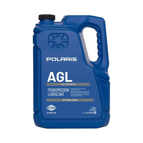 Polaris AGL front bottle view showing product branding and easy pour design benefit