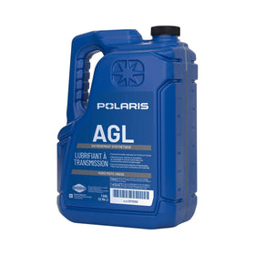 Polaris AGL next to a vehicle gearcase demonstrating compatibility and protective application