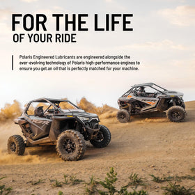 Polaris AGL bottle in ride garage setting showing real-world use and durability benefit