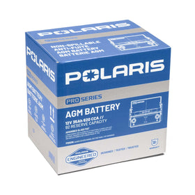 Polaris battery closeup of terminal post illustrating corrosion-resistant contact