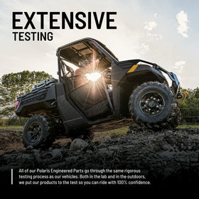 Polaris bearing in mud-testing setting illustrating superior slurry resistance