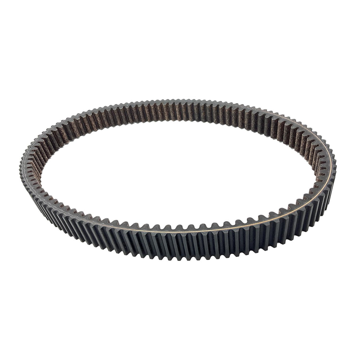 Polaris belt in hand during offroad repair showing easy replacement advantage