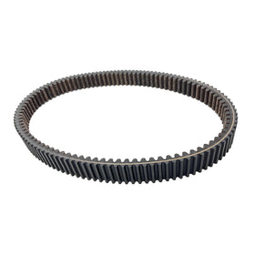 Polaris belt in hand during offroad repair showing easy replacement advantage
