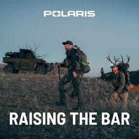 Polaris belt applied on a Ranger in outdoor setting showing rugged, ready-to-use benefit