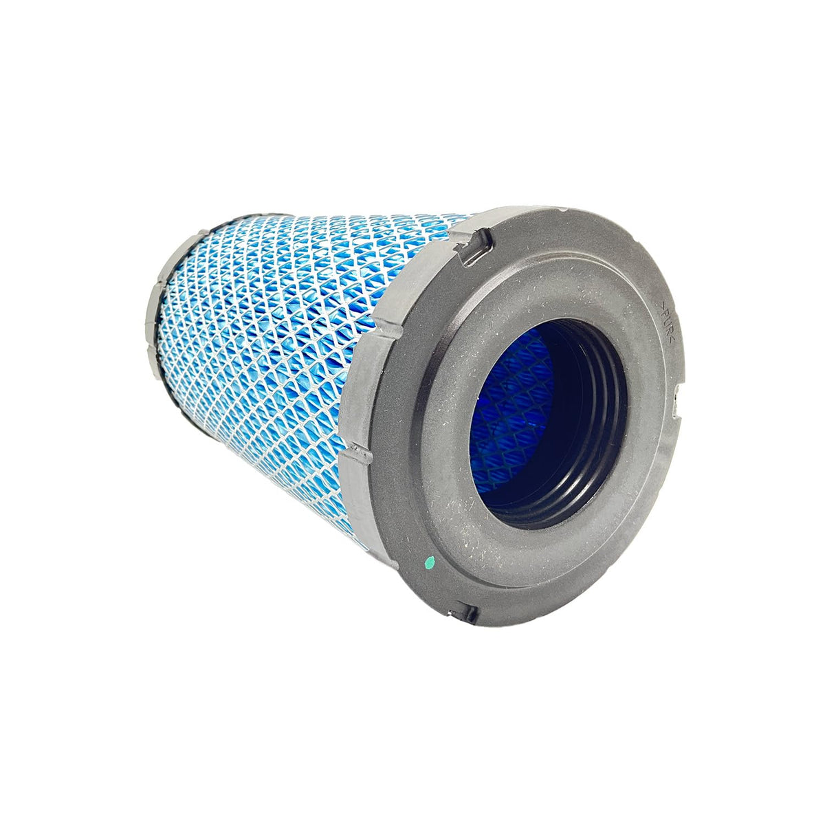 Polaris close-up of filter media texture demonstrating efficient particle capture benefit
