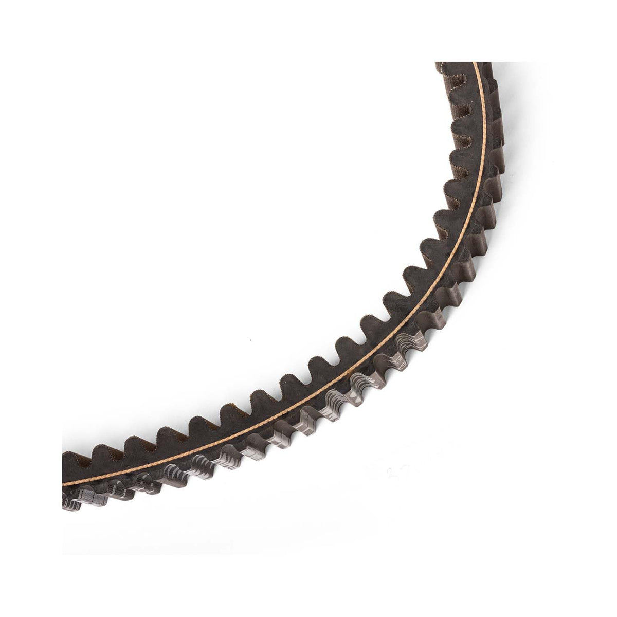 Polaris drive belt close-up aramid weave highlighting high-strength benefit