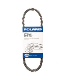 Polaris drive belt packaging front showing OEM branding and fitment benefit