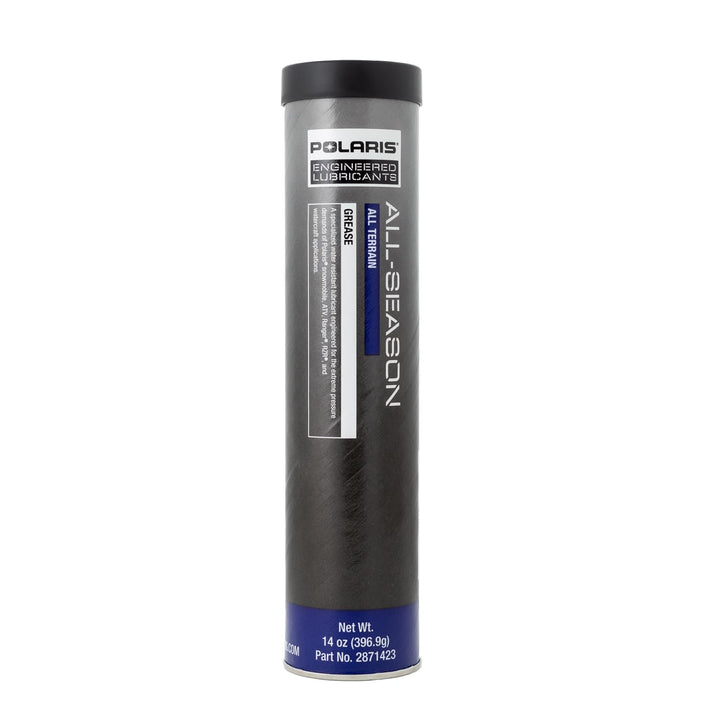 Polaris front packaging showing 14 oz tube and product name, clear identification benefit
