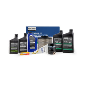 Polaris maintenance kit front view showing all included items and easy identification benefit