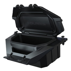 Polaris cooler open interior showing insulation and cold storage benefit
