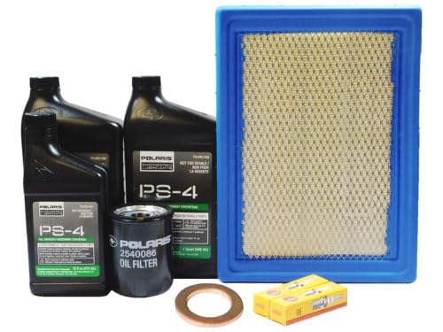 Polaris front packaging showing kit contents and OEM fitment for quick maintenance