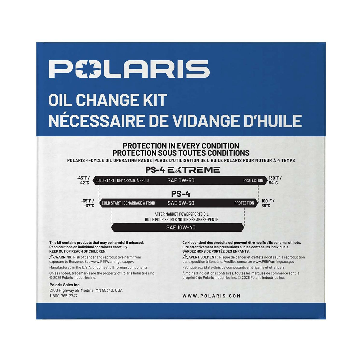 Polaris pouring oil into engine demonstrating easy DIY maintenance