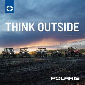 Polaris PS-4 pouring into a Polaris engine showing proper application and fit