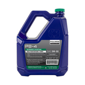 Polaris PS-4 back packaging panel showing spec details and application guidance