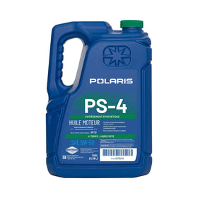 Polaris PS-4 being poured into an engine offering precise pouring and reduced spills