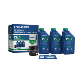 Polaris PS4 front packaging showing kit contents and clear labeling for maintenance