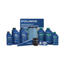 Polaris maintenance kit front view showing all included items for simple service