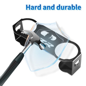 Generic cup holder holding a 3.3" tumbler showing stable drink support