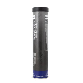 Polaris tube closeup with cap and nozzle, easy application benefit