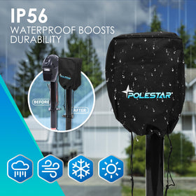 POLESTAR LED illuminating trailer coupler for safer low-light hookups