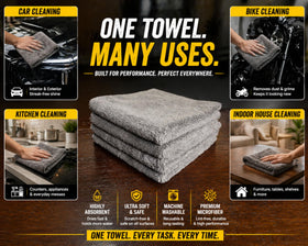 POLIVON color-coded towels arrayed to prevent cross-contamination