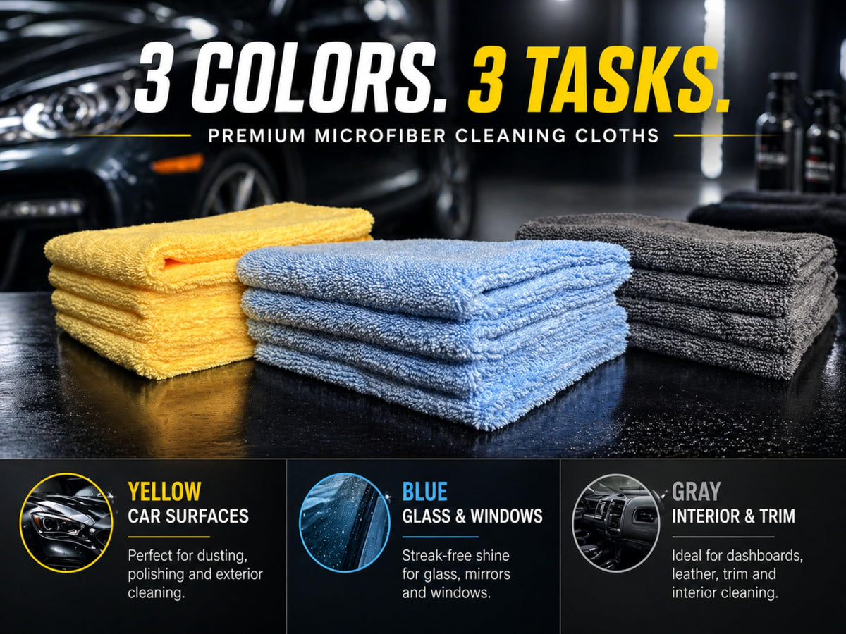 POLIVON neatly folded towels showing organized storage and durability