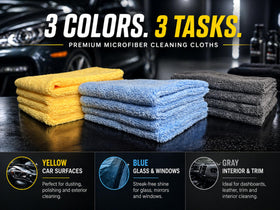 POLIVON neatly folded towels showing organized storage and durability